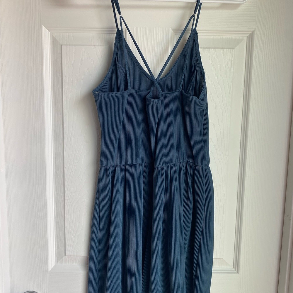 Blue Spaghetti Strap Dress - Picture 3 of 7